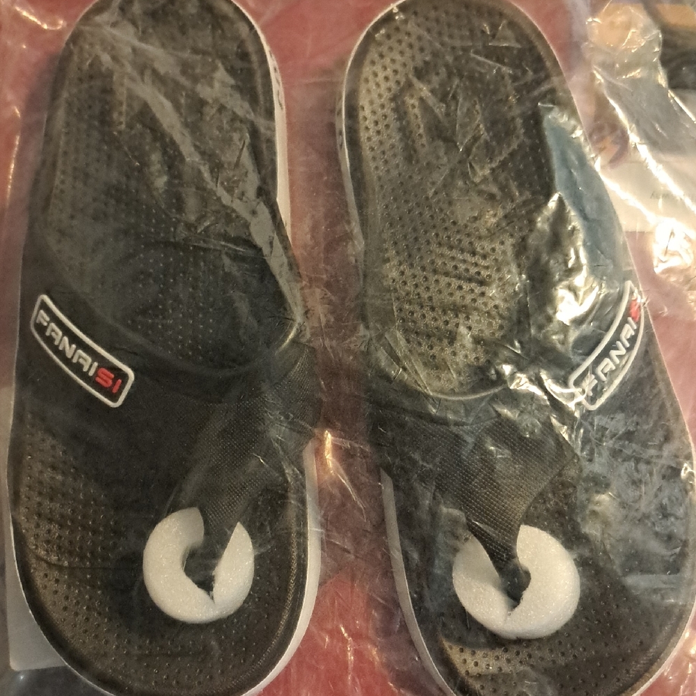 Ladys Black Sandals
